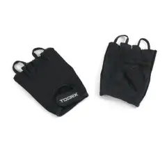 Guanti in Pelle Scamosciata e Microrete - Taglia M Nero