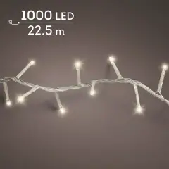 Lumineo Compact Twinkle 1000 LED 22,5 m Bianco Caldo