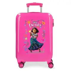 Encanto Mirabel Fucsia Trolley Abs 55cm. 4 Ruote