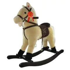 Sport1 Cavallo A Dondolo Con Suoni - Beige