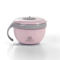 Mizu Baby Piatto Pappa Caldo Rosa Grigio Taiki