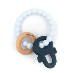 Massaggiagengive Legno & Silicone Chiave Blu Bamboom