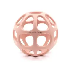 Bamboom Massaggiagengive a Pallina in Silicone Rosa