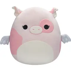 Squishmallows Personaggio 30 Cm: Pink Spotted Pig w Wings