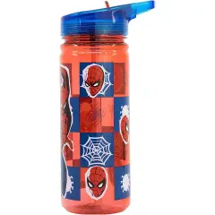 Spiderman Borraccia Large Tritan con Cannuccia