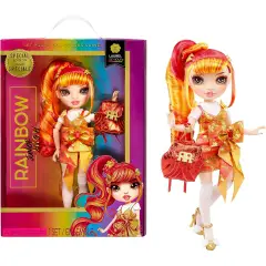 Rainbow High Bambola Laurel De'Vious Orange Junior High Special Edition