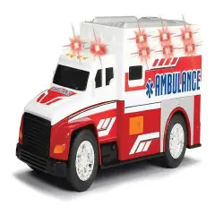 Dickie Toys City Heroes Ambulanza 15 cm luci e suoni