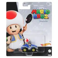 Hot Wheels - Super Mario Bros - Toad e Suono Quad HKD58