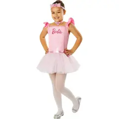Costume Barbie Ballerina per Bambine - Taglia L - 7/8 anni