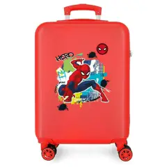 Spiderman Urban Trolley Abs 55cm 4 Ruote Rosso