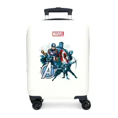 Avengers Legendary Trolley Abs 50 Cm 4 Ruote Bianco