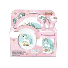 Unicorno Set 5 Pz. Microonde