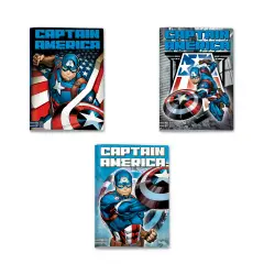 Captain America Quaderno A4 Maxi 96/100 Rigatura B