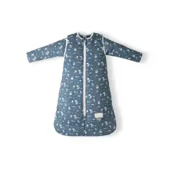 Sacco Nanna Invernale 0-6 mesi con Maniche Powder Blue