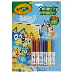 Album Attività Da Colorare Con Pennarelli Bluey