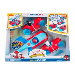 Spidey Veicolo Deluxe 3 in 1 Trasformabile