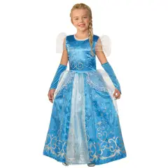 Costume Principessa delle Nevi per Bambine - Taglia XS - 5/6 Anni