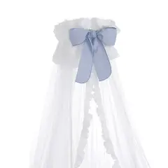 Tato Velo Zanzariera Bianco con Fiocco Azzurro Erbesi