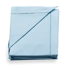 Infinito Set Lenzuola Culla 3 Pezzi Tinta Unita Azzurro Italbaby