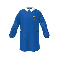 Grembiule Bambino Scuola Calciatore Blu 11 Anni