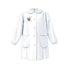 Grembiule Bambina Scuola Ballerina Bianco 12 Anni