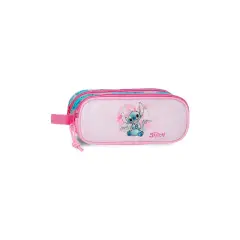 Astuccio Bustina con 2 Scomparti Heart Stitch