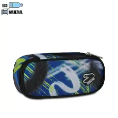 Color Mark Boy Bustina Scuola Pencil Bag Round Plus Grs
