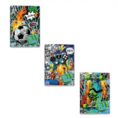 Sj Gang Wondrous Boy Quaderno A4 Maxi 96/100 Rigatura B
