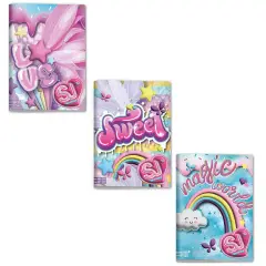Sj Gang Wondrous Girl Quaderno A4 Maxi 96/100 Rigatura C