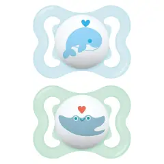 Succhietto Air Bio-Circolare Silicone 2-6 Mesi Bambino – 2 Pezzi