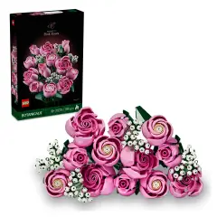 Lego Botanicals Bouquet di Rose Rosa 10374