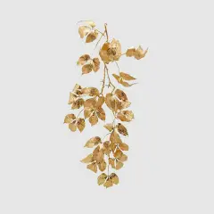 Cissus Bell Oro Cadente 74cm Decorazione Natalizia EDG