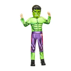 Costume Hulk Black Line - Taglia XS - 5/6 Anni