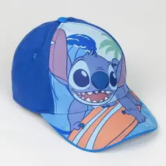 Cappellino Stitch 53cm Blu