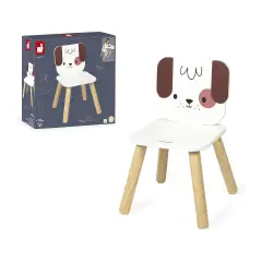Janod - La Mia Prima Sedia Per Bambini In Legno Cagnolino