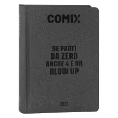 Comix Diario Agenda 16 Mesi Mignon Plus Charcoal