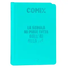 Comix Diario Agenda 16 Mesi Mignon Plus Turchese