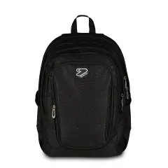 Zaino Scuola Seven Tech Shiny Jet Black 29L PC Tablet