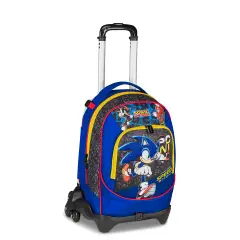 Sonic The Hedgehog Speed Zaino 33 Litri con Trolley Jack-3wd+