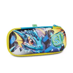 Portapenne 3D Sj Gang Metal Dragon Boy Bustina