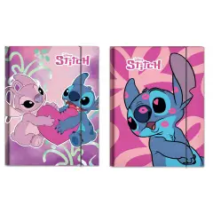 Cartellina Elastico Lilo & Stitch 25x34x1 cm