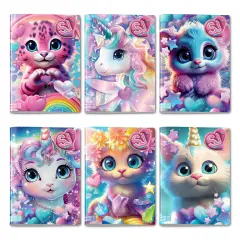 Sj Gang Animali Girl Quaderno A4 Maxi 96/100 Rigatura 1R