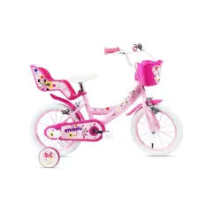 Bicicletta 14 Pollici Minnie, Bici per Bambini 3-5 Anni