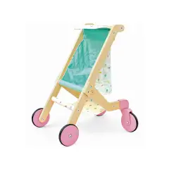 Passeggino Per Bambole In Legno Dolci Passeggiate Hape