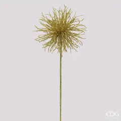 Ramo Pompom Glitter Oro EDG H 60 cm Ø 18 cm
