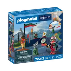 Playmobil 72213 Addestramento Cavaliere del Drago con Cannone e Bersagli