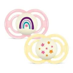 Succhietto Mam Perfect Night Silicone +16 Mesi Bimba
