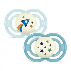 Succhietto Mam Perfect Night Silicone +16 Mesi Bimbo